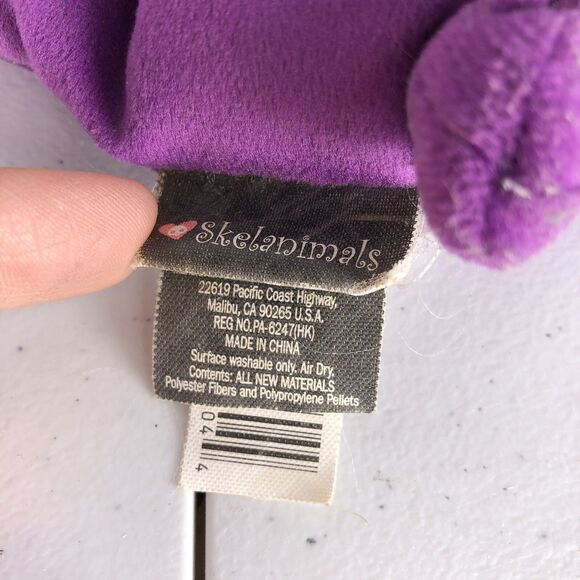 Skelanimals Jack The Rabbit Plush - Picture 3 of 7